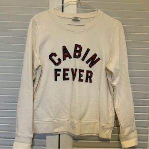 J Crew Cabin Fever Sweatshirt